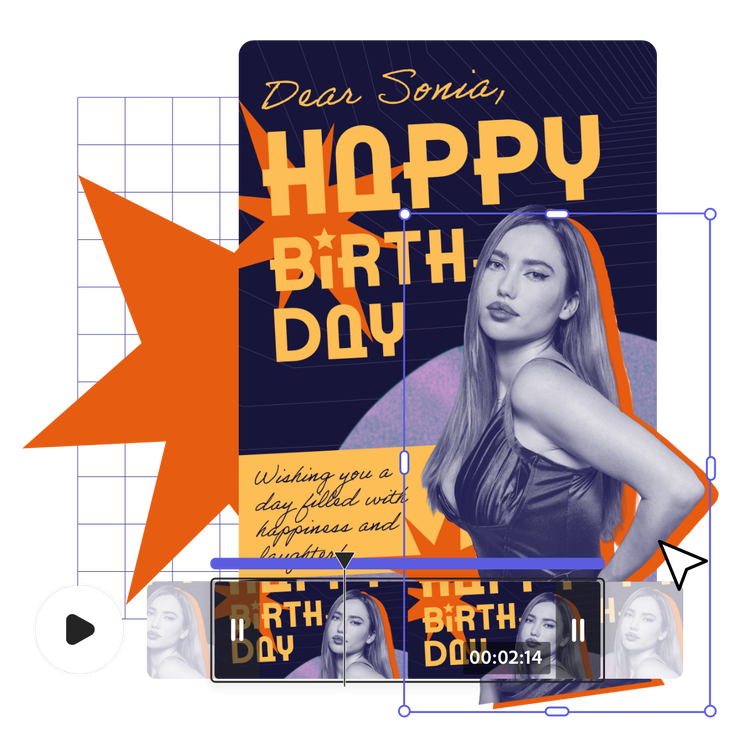 Free Online Birthday Video Maker Adobe Express India