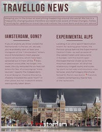 Pink Amsterdam Netherlands Travel and Tourism Newsletter Newsletter Examples