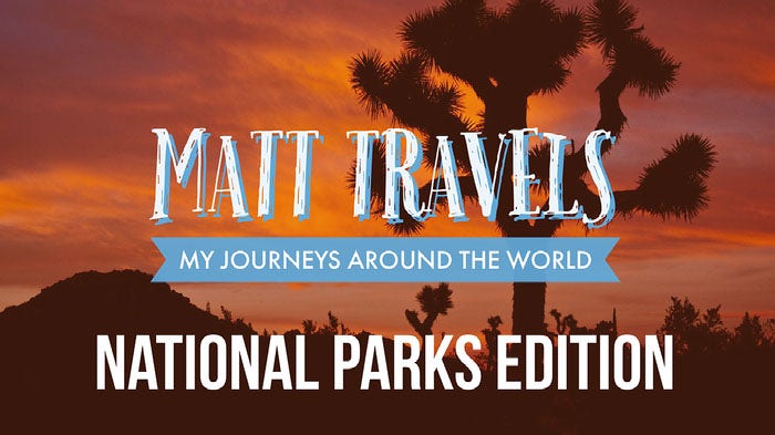 National Parks Travel Youtube Channel Art YouTube Banner Ideas