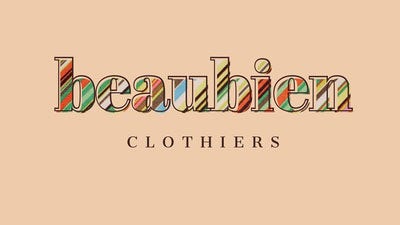 Pink and Colorful Beaubien Social Post Logo Ideas