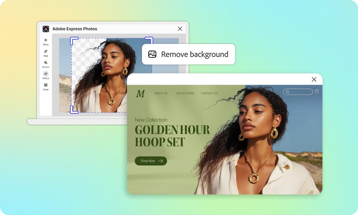Adobe Express Photos | Screenshot & Image Editing App for Windows