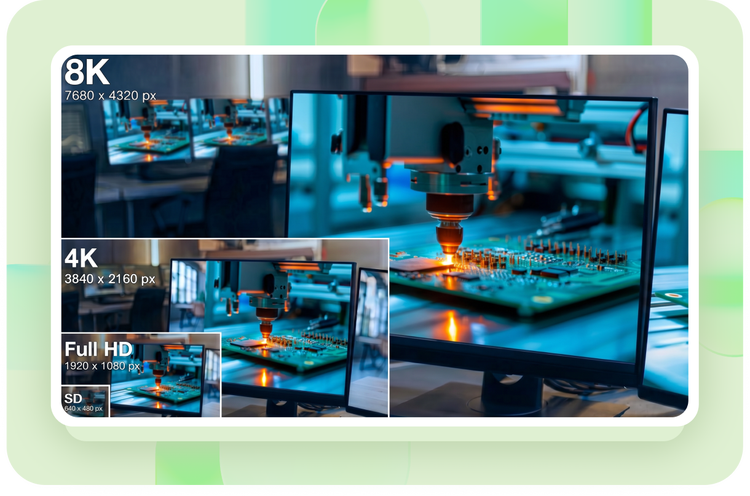 Scaling on high-resolution displays