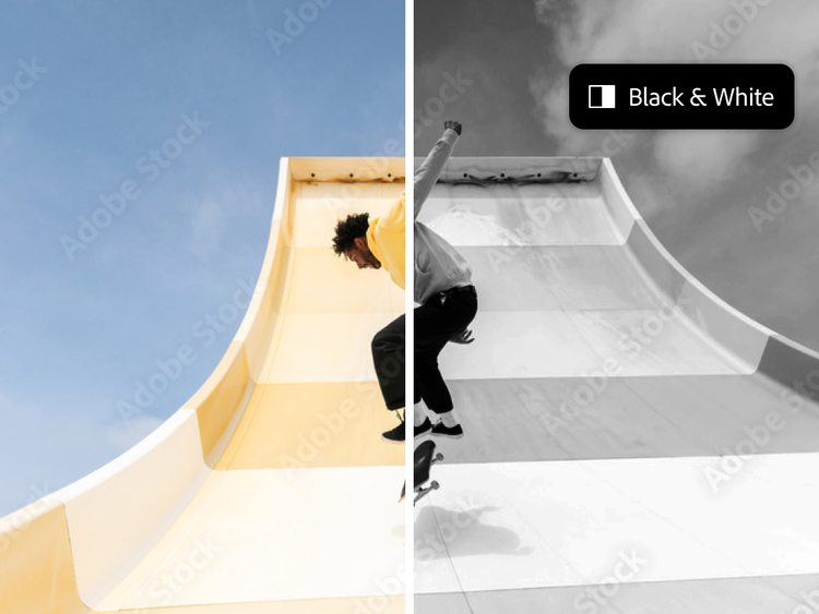 Photoshop फ़ोटो एडिटर की मदद लेकर आसानी से फ़िल्टर्स लगाएँ।