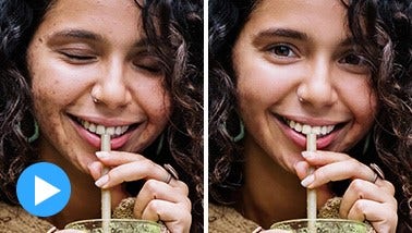 Ritocca rapidamente i lineamenti del volto, Immagine