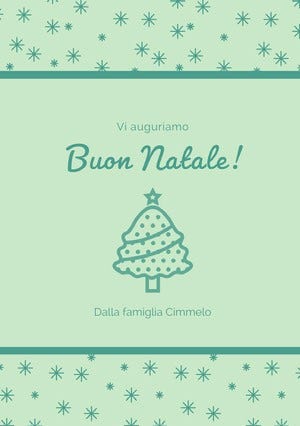 Buon Natale! Biglietto di Natale