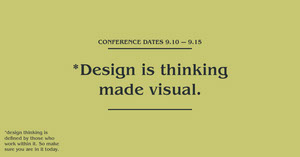 Green Design Conference Facebook Post Graphic 50 caratteri moderni
