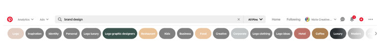 how to use pinterest search tool