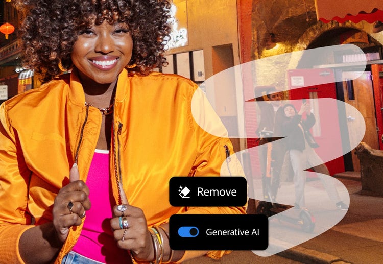 Generative AI is now in Lightroom.