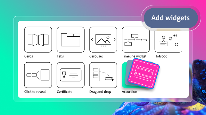 Woo with the widget gallery