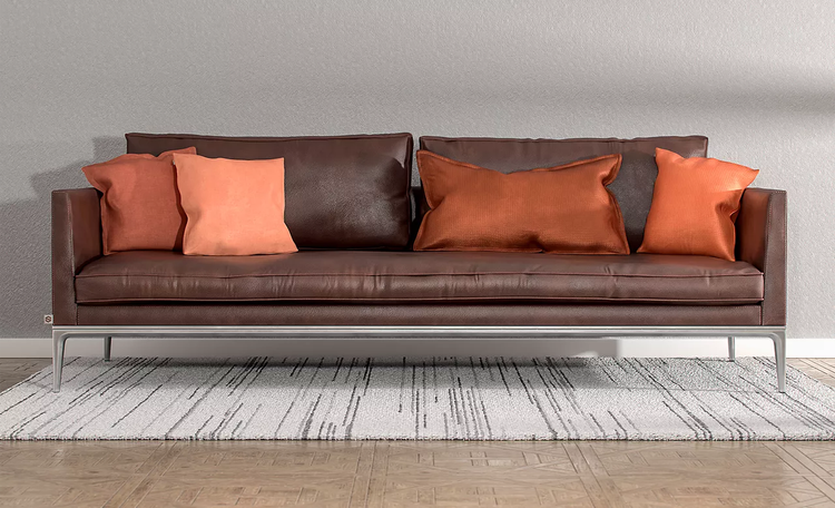 Divano con fotografia virtuale