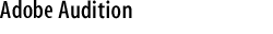Adobe Audition