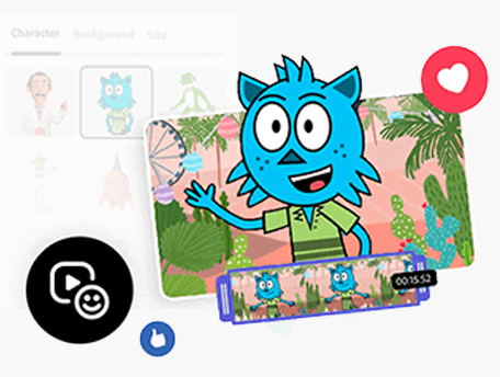 音声を使用してファイルをアニメーション化