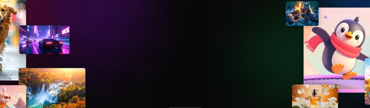 動画生成AIで作成された、フォトリアリスティックなクラゲの静止画像から3Dアニメーションの羊までをコラージュ