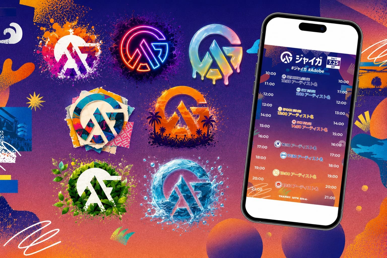 Adobe FireflyとAdobe Expressで作品を作って投稿！宿泊券やプレミアム