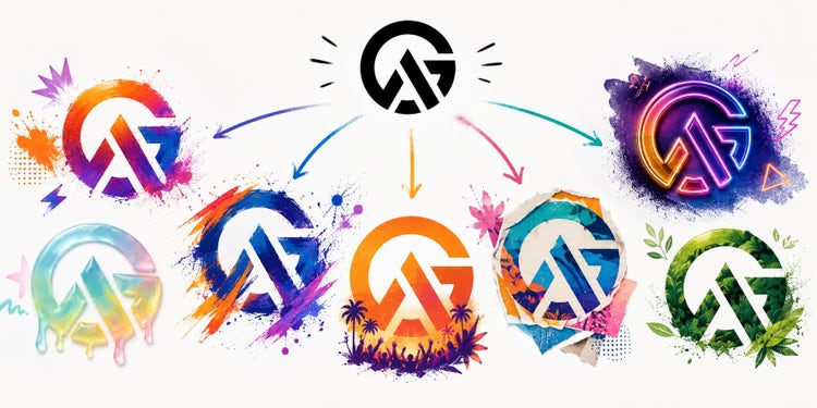 Adobe Fireflyなら様々なロゴデザインがカンタンに作れる