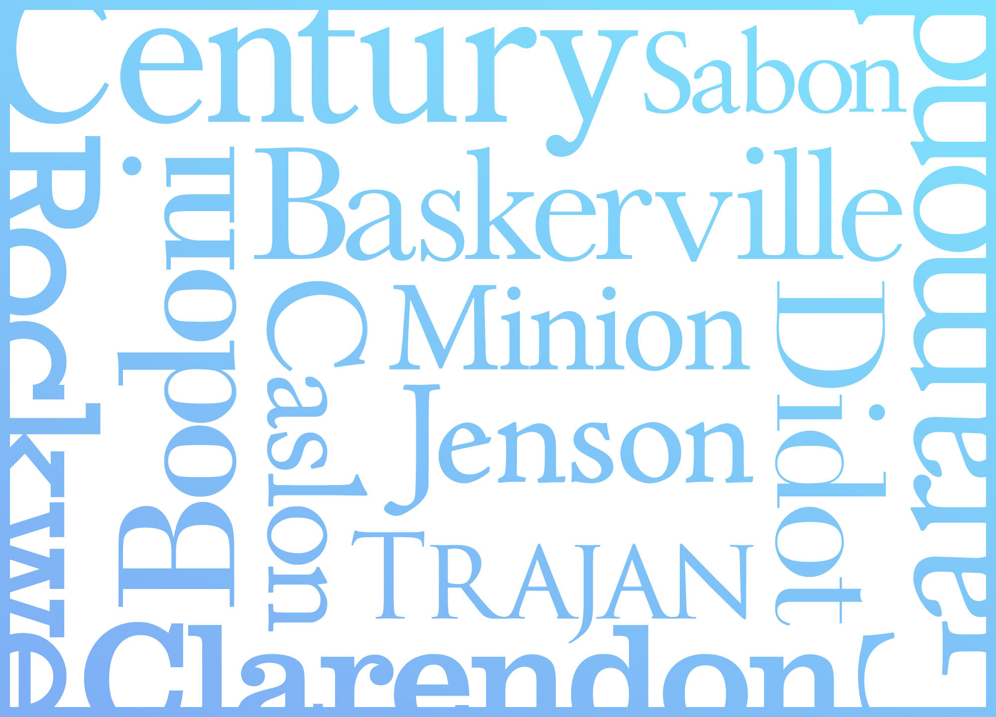 セリフ体とサンセリフ体の違いは？セリフ体の定番フォント12選| Adobe