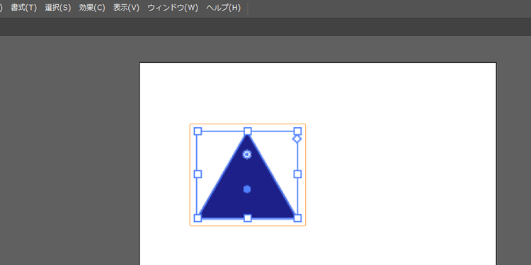 辺の数を指定し、三角形や五角形などの多角形を描く