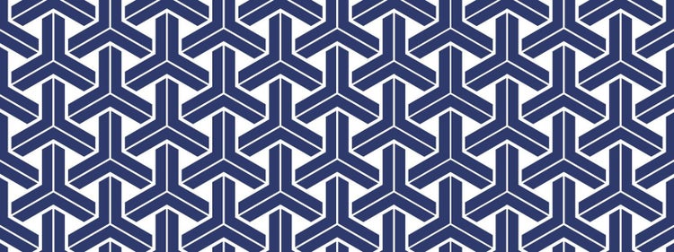 組亀甲（くみきっこう）文様