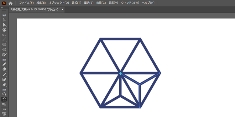 グループ化した図形が回転した状態で複製される