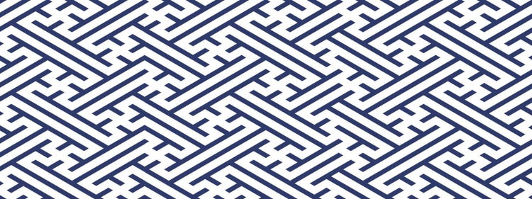 紗綾形（さやがた）文様