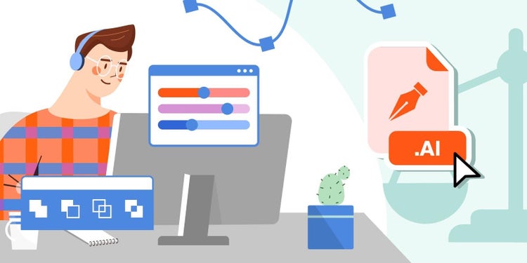 Illustratorは重たいファイルも軽快に扱え、滑らかでストレスのない操作感が、作業に集中しやすい環境を実現できる