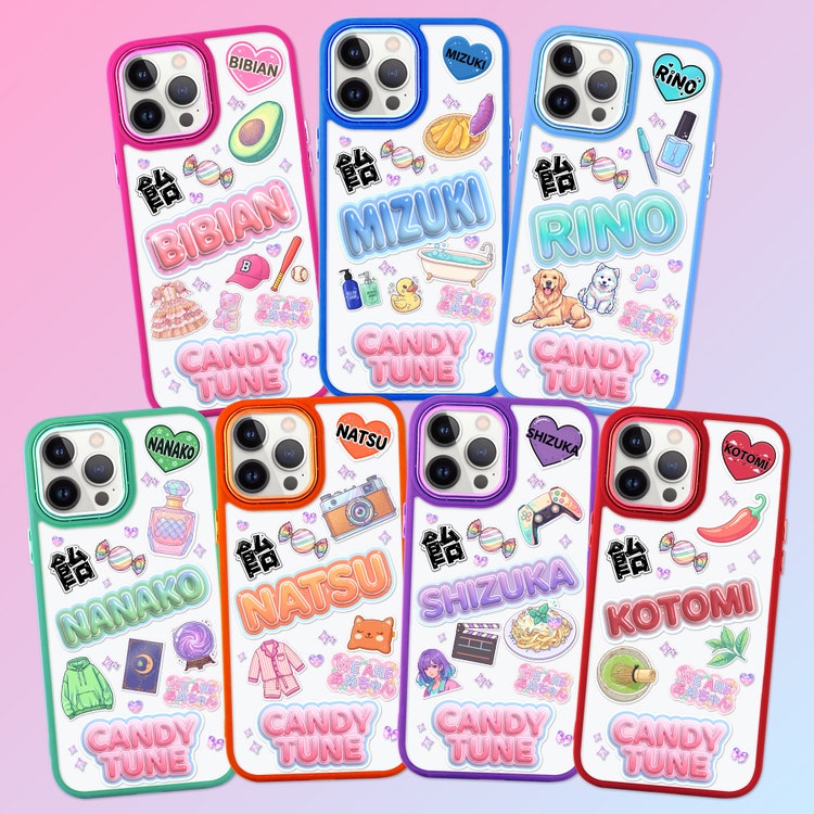 CANDY TUNE概念推しステッカービジュアル
