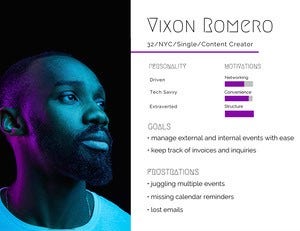 Neon User Persona User Persona