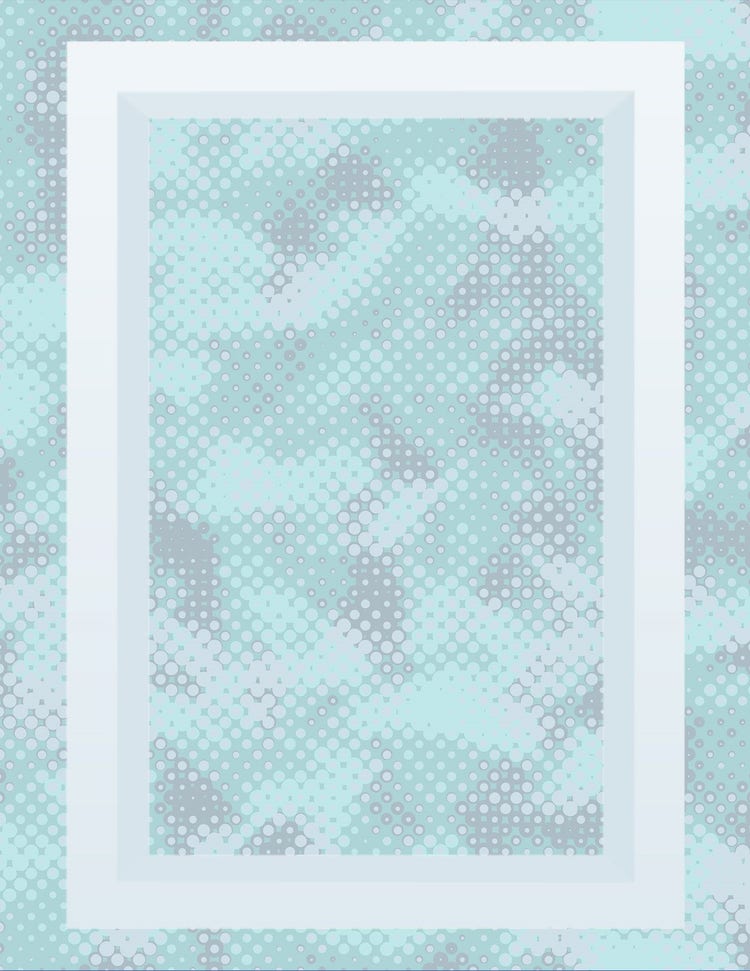 Blue and Gray Halftone Flyer Background