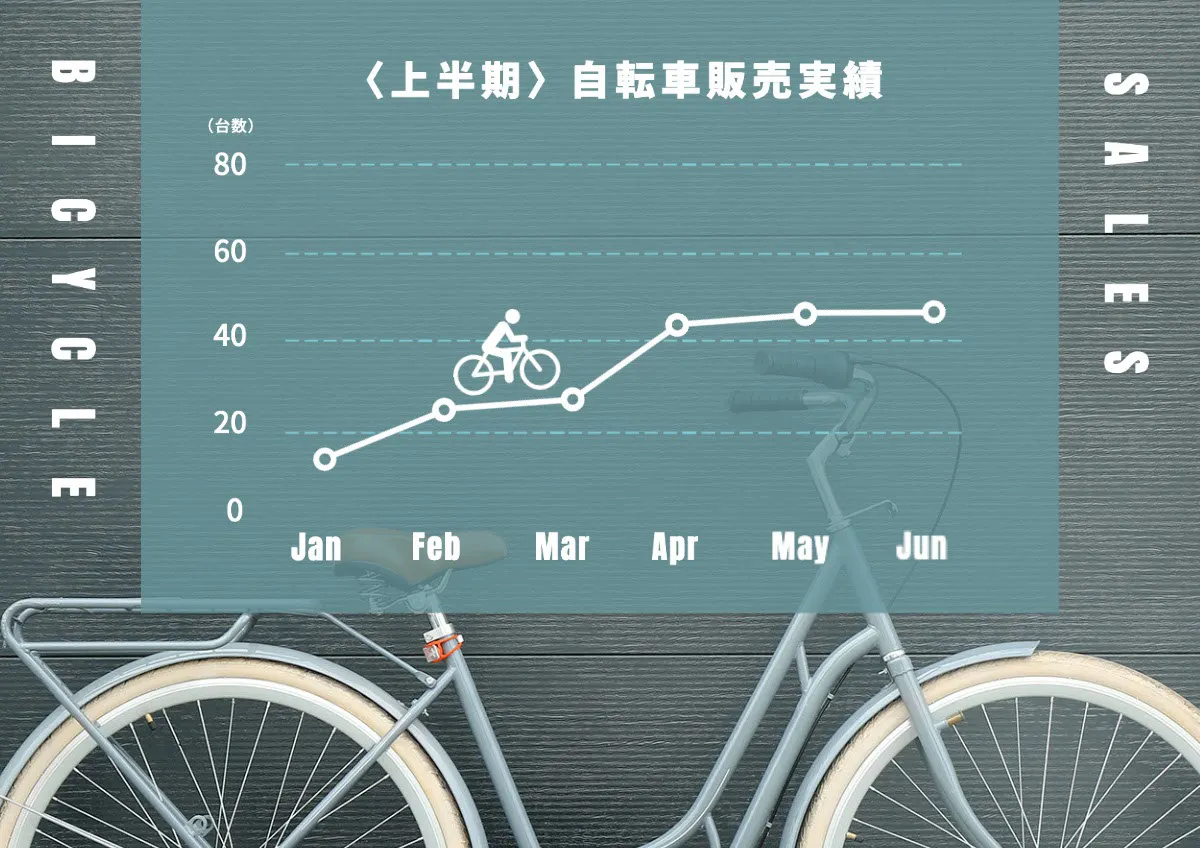 Bicycle Line Graph worksheet
