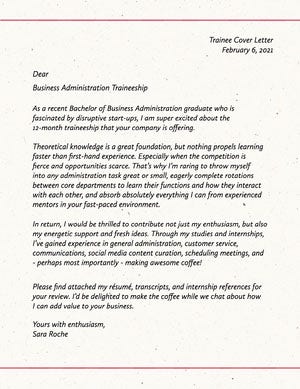 Pink Paper Texture Cover Letter Cover Letter