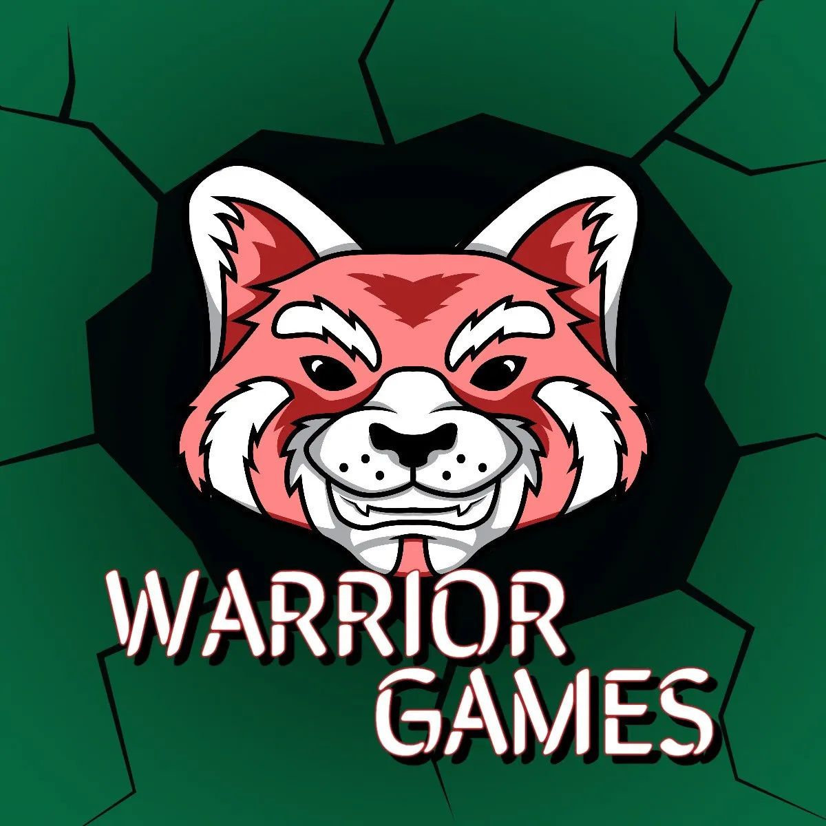 red and green gaming logo