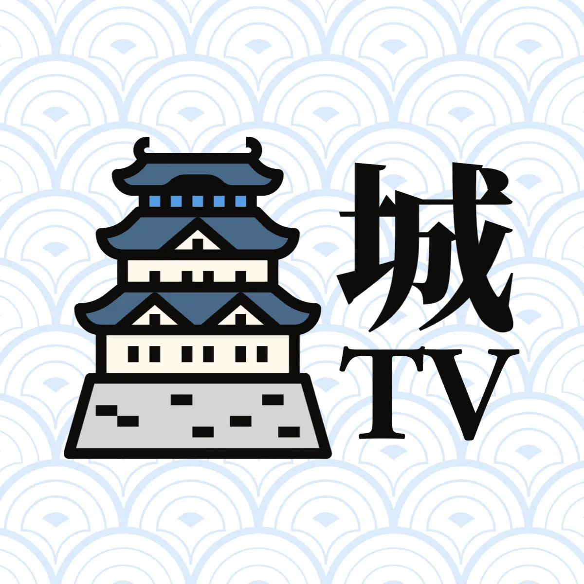 japanese castle youtube logo