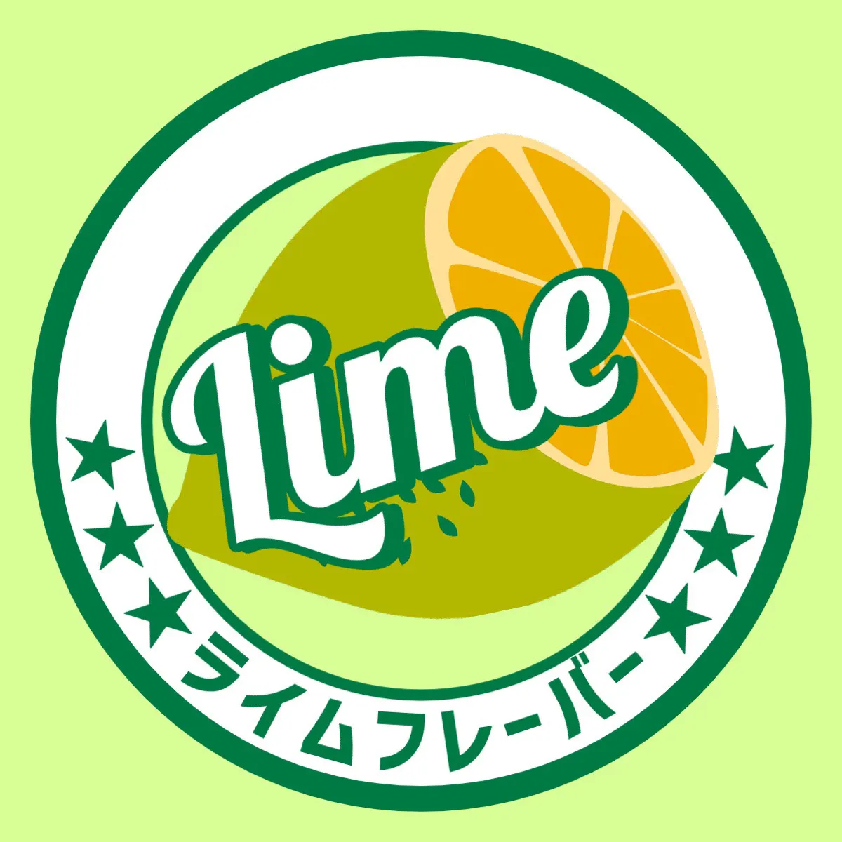 Lime Sticker logo