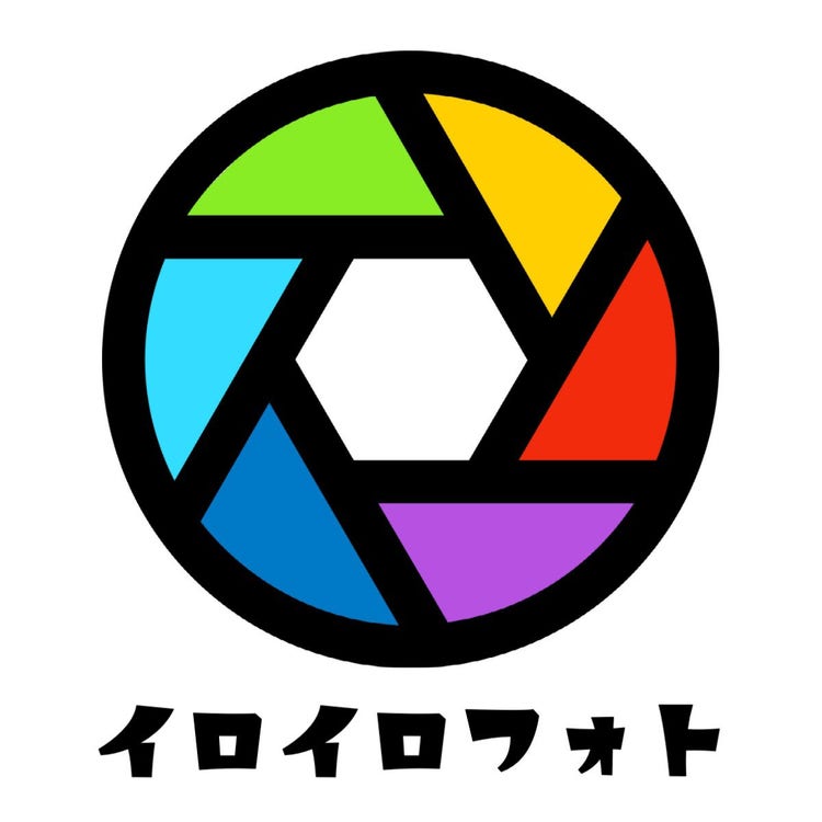 colorful photo studio logo