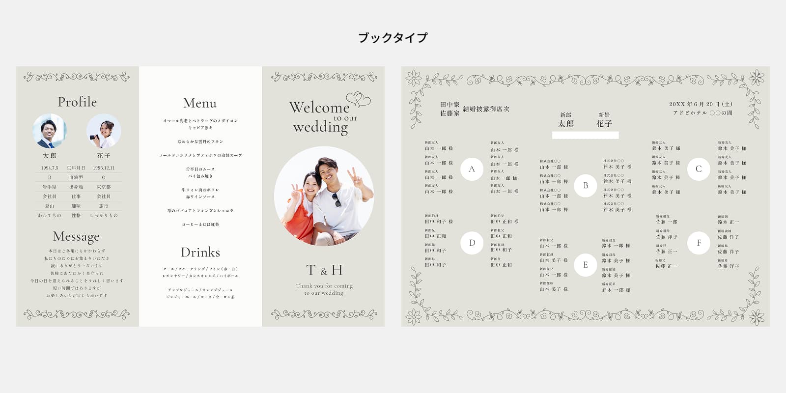 結婚式の席次表をテンプレートでおしゃれに手作り！コツからマナーまで