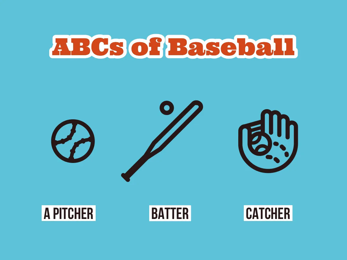 Blue Illustrated Baseball Presentation Slide