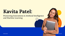 A personalized cover slide from a project presentation template.