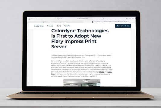 https://www.colordynetech.com/post/colordyne-technologies-is-first-to-adopt-new-fiery-impress-print-server#_blank | ハイブリッド型ワークとオフィスデバイスの変化