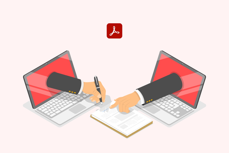 애크로뱃으로 PDF 전자서명 진행하기