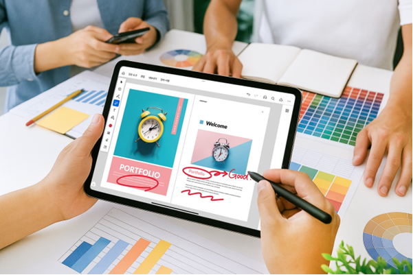 인디자인 PDF 검토 및 인쇄 방법