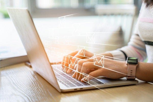 노트북으로 커버레터 메일 전송하기