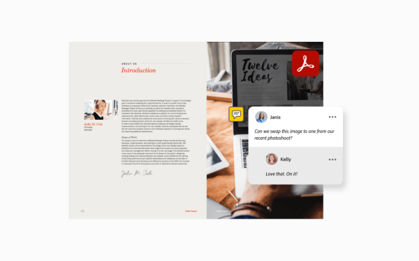 협업툴로 활용도 가능한 애크로뱃