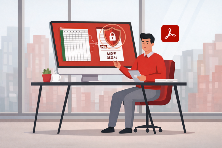 엑셀 보고서를 PDF로 정리해야 하는 이유