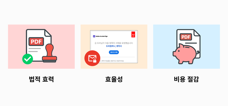 PDF 전자서명을 사용하는 이유