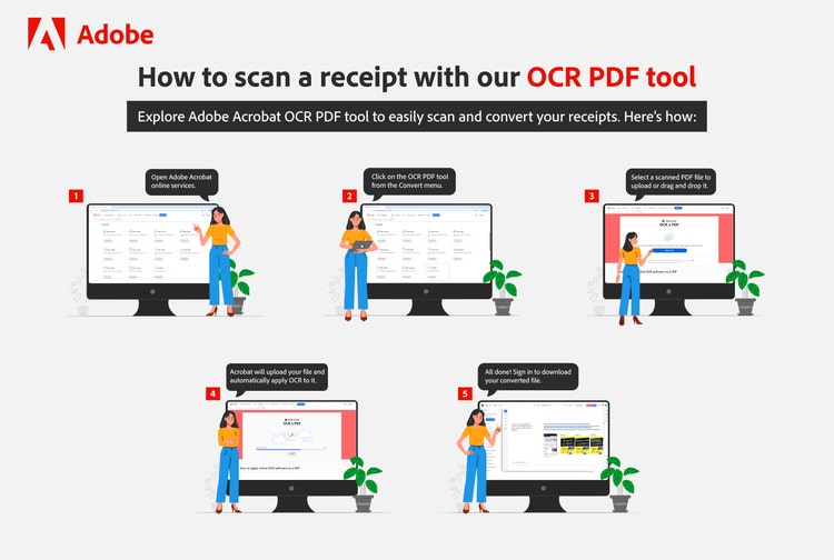 스마트폰 카메라를 OCR 영수증 스캐너로 사용합니다.