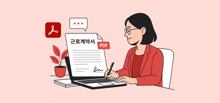 비대면 시대, 급증하는 전자 근로 계약