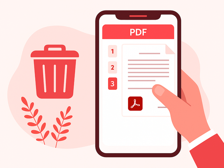 안드로이드에서 PDF 페이지 삭제하는 3가지 방법