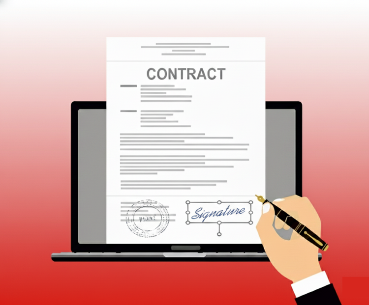 전자 서명에 대한 질문 마무리