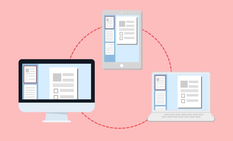 기기 및 환경에 구애받지 않는 파일 공유