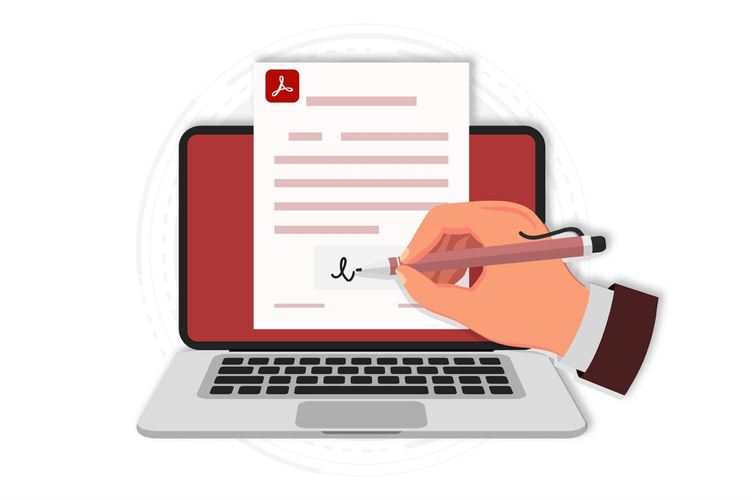 애크로뱃으로 전자계약서 작성하고 체결하기